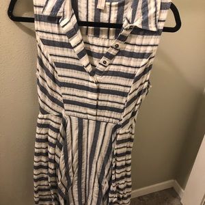 Forever 21 Striped Flowy Dress